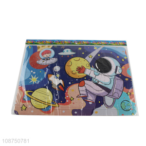Factory Supply DIY Coloring Spaceman Jigsaw <em>Puzzle</em> Toy