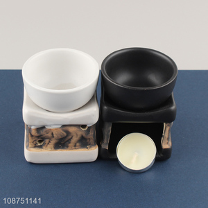 Top products home decoration ceramic essential oil burner for sale