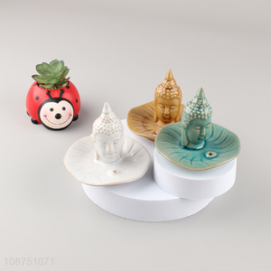 China factory multicolor ceramic decorative burner <em>incense</em> stick holder