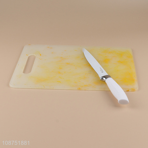 Good quality bpa free plastic cutting <em>board</em> thickened <em>chopping</em> block