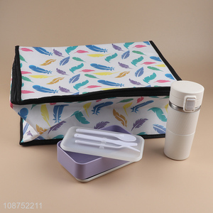 Wholesale custom logo reusable insulated lunch <em>bag</em> <em>thermal</em> cooler <em>bag</em>