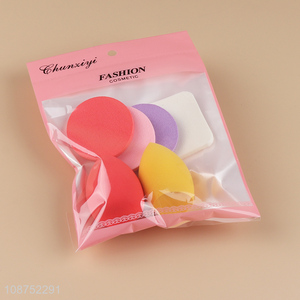 Latest products reusable soft makeup sponge powder puff for makeup tool