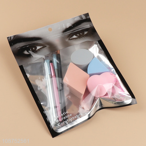 Latest products women makeup tool kits beauty blender makeup puff kit
