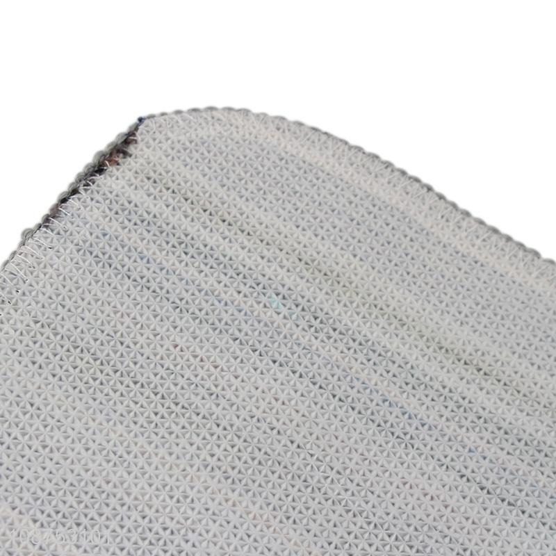 Factory price soft absorbent bath mat anti-slip bathroom rug