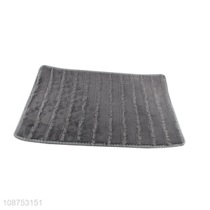 Hot product soft water absorbent non-slip bath carpet bathroom mat
