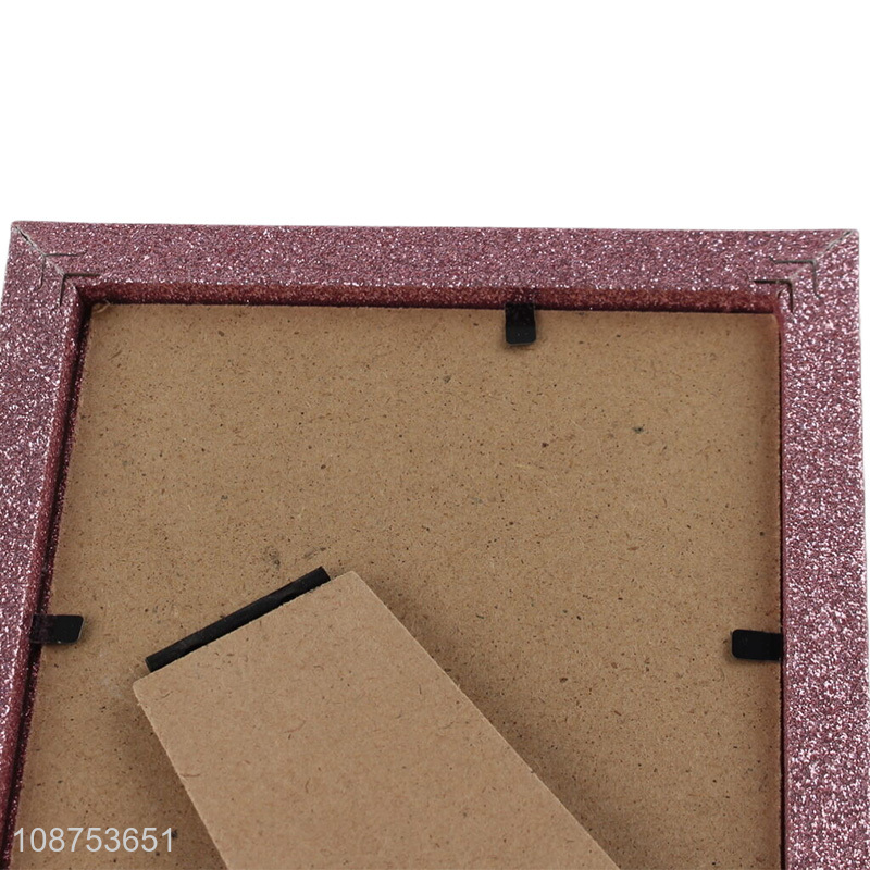 Online wholesale rectangle desktop decoration mdf photo frame