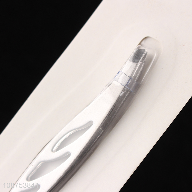 Latest products portable stainless steel eyebrow tweezers wholesale