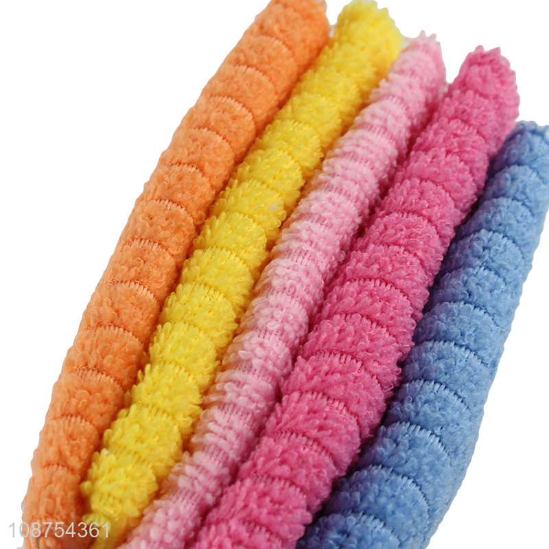 Hot selling multi-purpose microfiber cleaning towel set for kitchen and bathroom