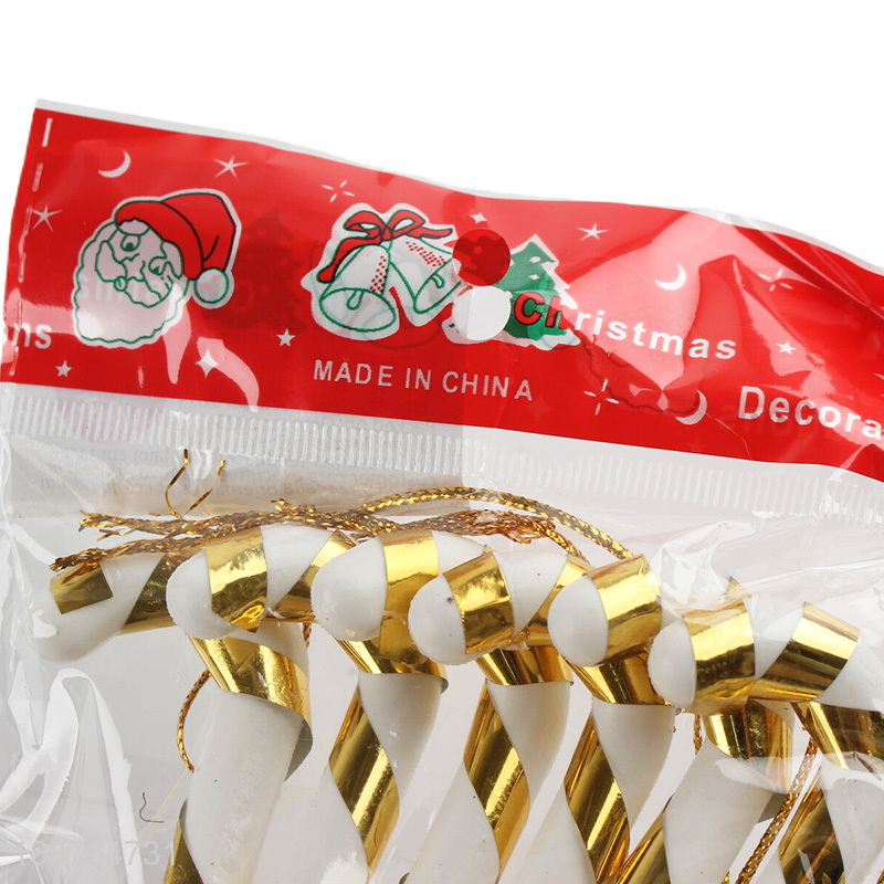 Wholesale Christmas tree hanging decoration candy cane hanging ornaments