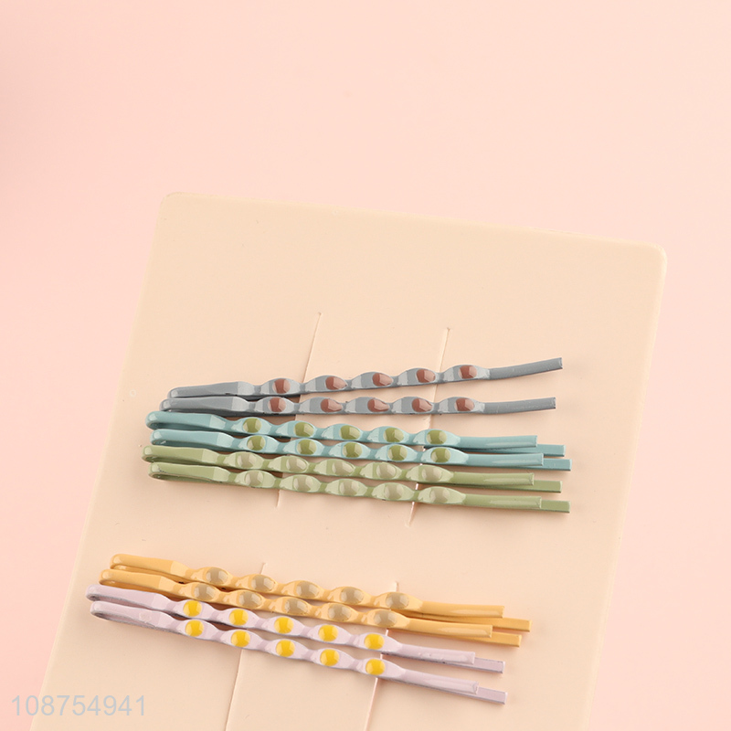 Hot selling colorful metal bobby pin hair accessories for all hair types