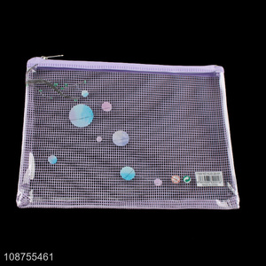 New arrival A5 transparent school office <em>file</em> <em>bag</em> for sale