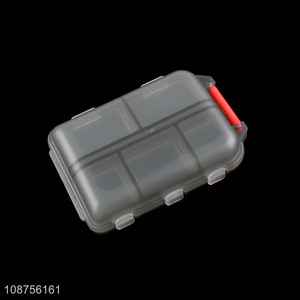 Wholesale 10 compartments <em>pill</em> case travel <em>pill</em> container medicine <em>box</em>