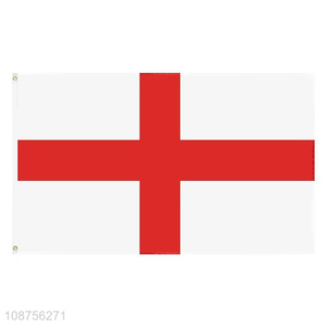 Good Quality Fade Resistance England National Flag With Brass Grommets