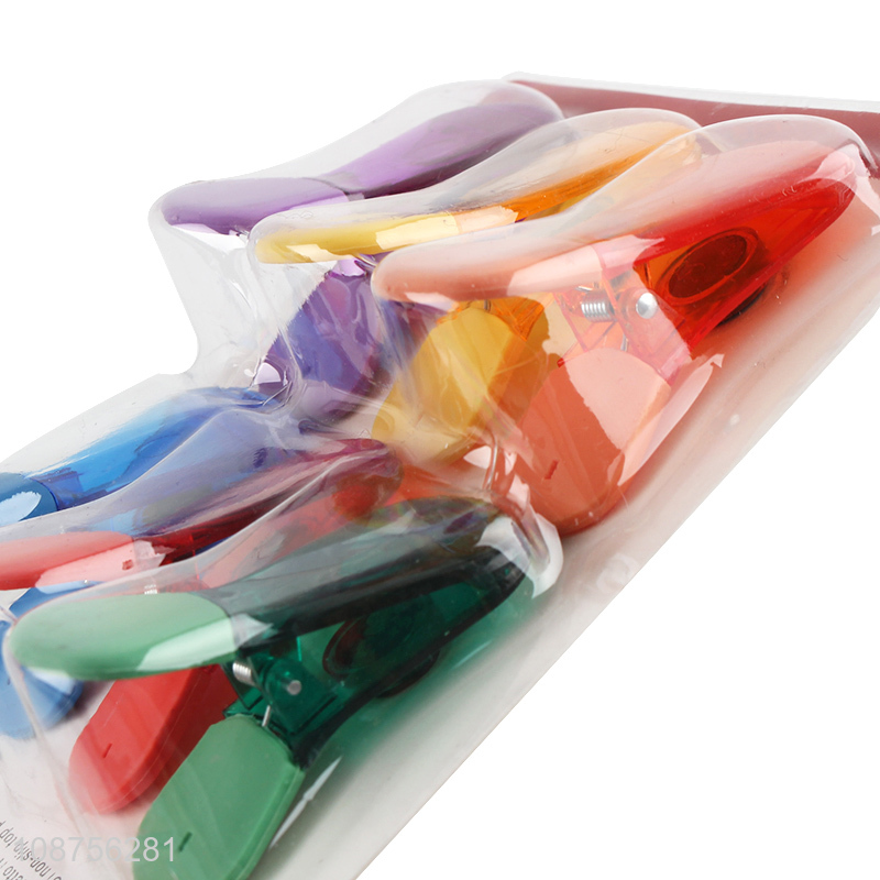 Online wholesale 6pcs magnetic bag clips plastic snack bag clips