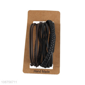 Top products fashionable handmade woven rope <em>bracelet</em> for sale