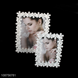 Latest products delicate desktop decoration plastic photo frame