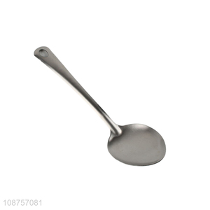 Hot selling 201 stainless steel serving spoon with long handle