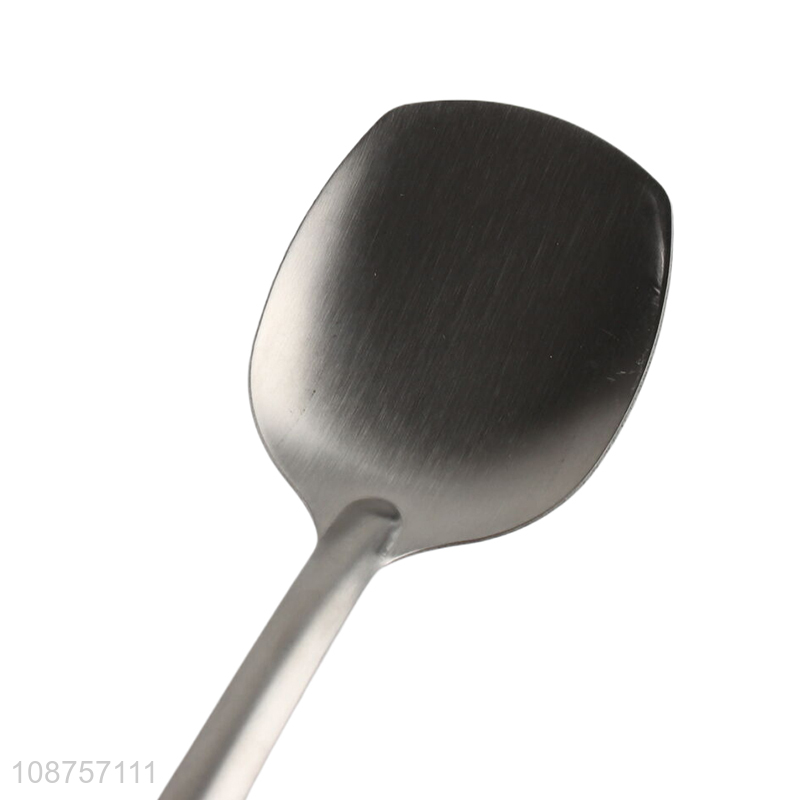 Wholesale 201 stainless steel Chinese wok spatula cooking utensils