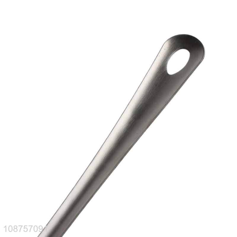 Wholesale 201 stainless steel slotted spoon for kitchen buffet