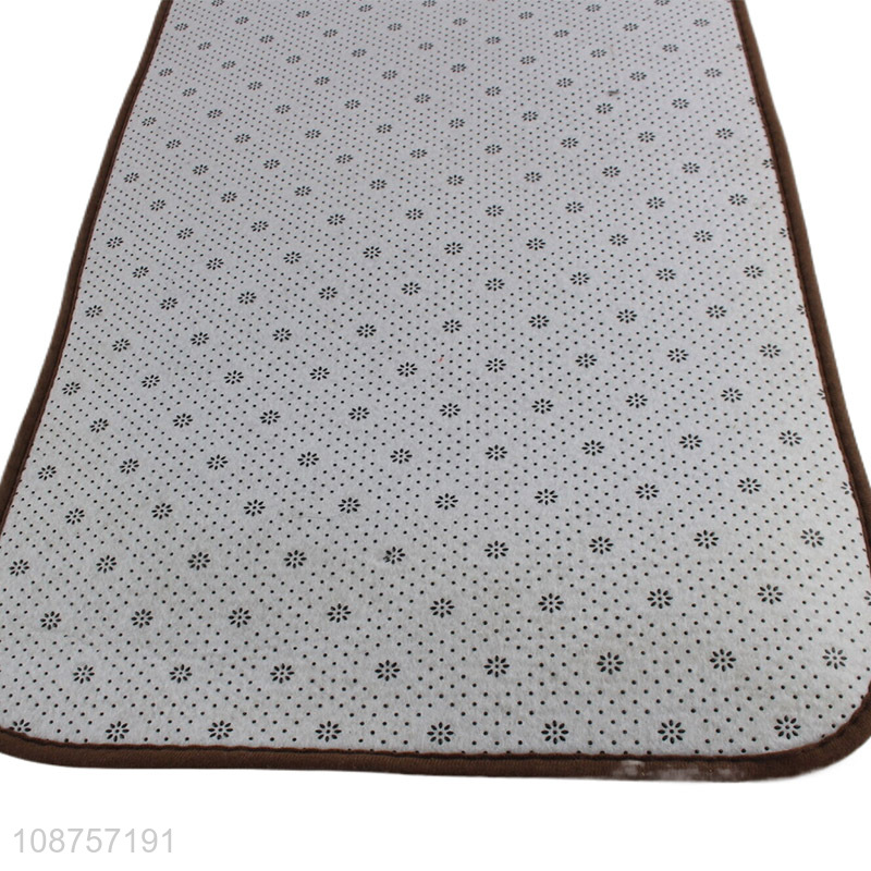 Online wholesale 3pcs soft absorbent anti-slip bathroom rug set