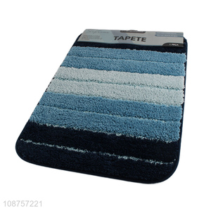 New product striped anti-slip bathroom rug <em>carpet</em> kitchen door mat