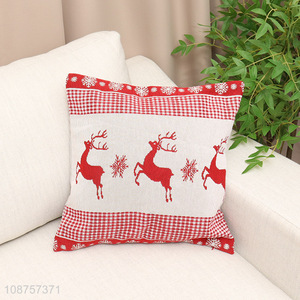 Good quality Christmas throw <em>pillow</em> cover case for Xmas decor