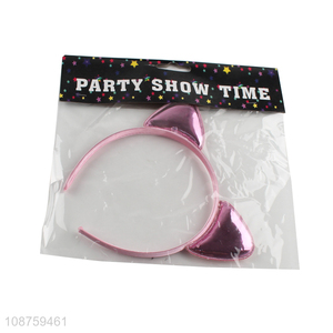 Hot selling cute cat ear headband women kids <em>girls</em> <em>hair</em> <em>accessories</em>