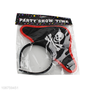 New product Halloween pirate headband dress up costume accessories