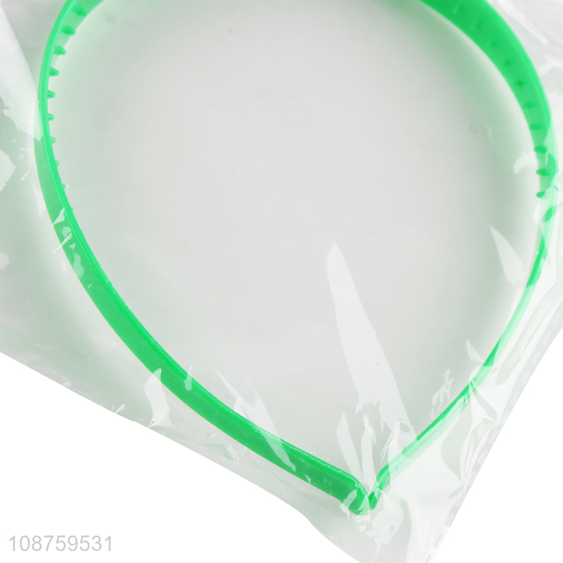 High Quality St. Patrick's Day Hair Hoop Plastic Irish Festival Headband