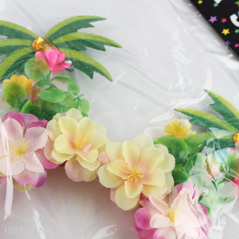 New Product Hawaii Party Hair Hoop Summer Cute Headband for Kids Adults