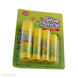 Best selling 4pcs non-toxic school office <em>glue</em> stick set