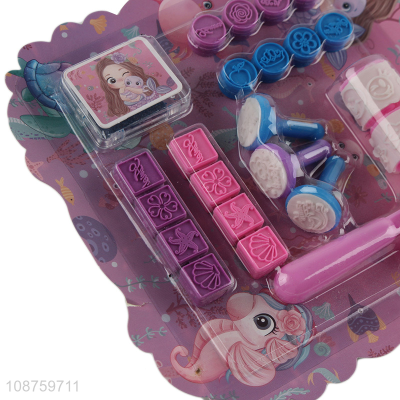 Hot products children princess roller stamper set for sale