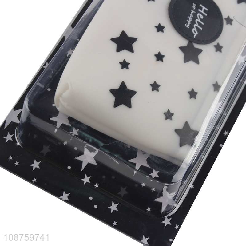 Good quality star printed students stationery pencil bag