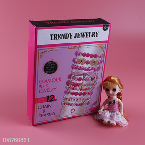 Hot products fashion beads charms jewelry <em>bracelet</em> making kit