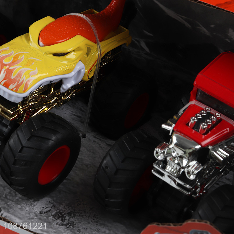 Wholesale kids boys monster truck toy friction powered car toy