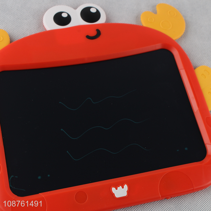 Popular products cartoon crab tablet writing painting board