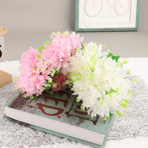 Online wholesale 5 heads <em>artificial</em> <em>flower</em> chrysanthemum for office home decor