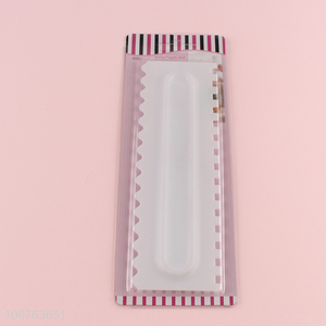 Best selling plastic cake comb smoother cake decorating tools