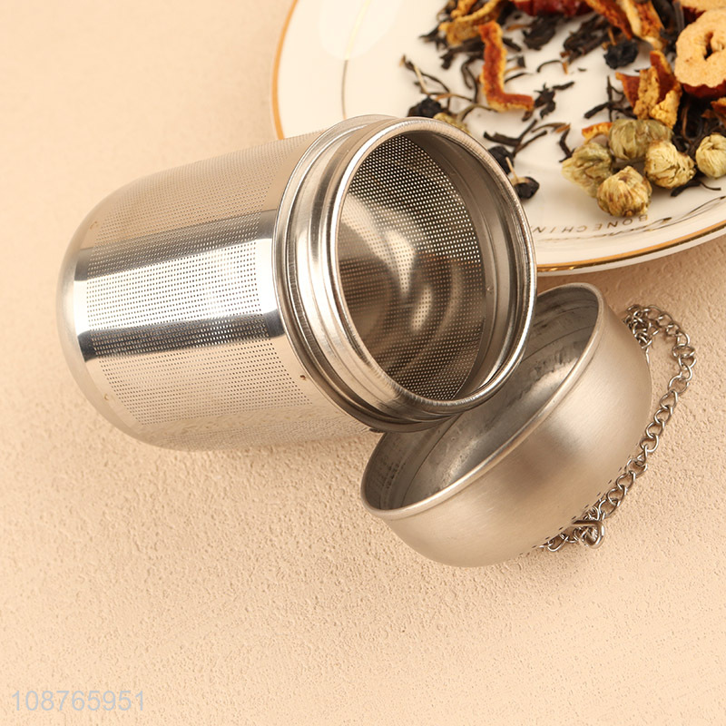 China wholesale stainless steel tea strainer tea filter