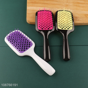 China imports plastic detangling comb hairbrush