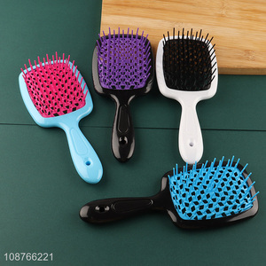 New arrival plastic detangling comb hairbrush