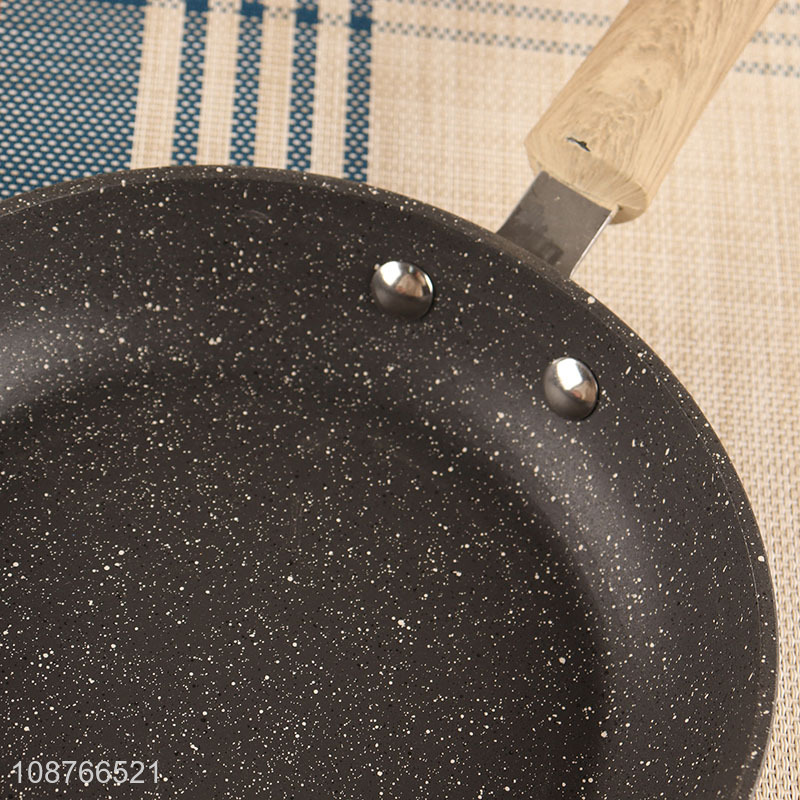 Wholesale nonstick aluminum frying pan with lid