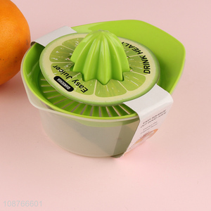 Good quality manual plastic juice squeezer citrus squeezer