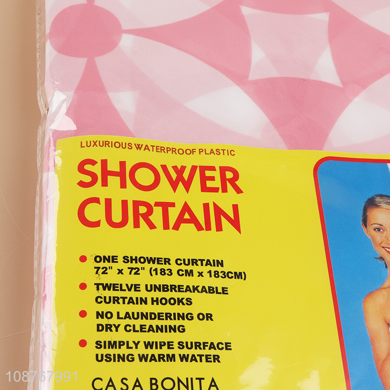 Low price shower curtain for bathroom