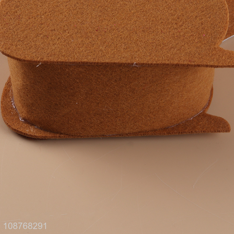 Hot items felt cloth christmas basket