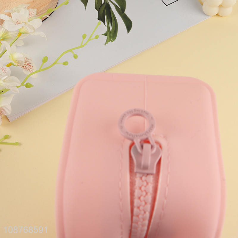 New product waterproof silicone pencil case pencil pouch