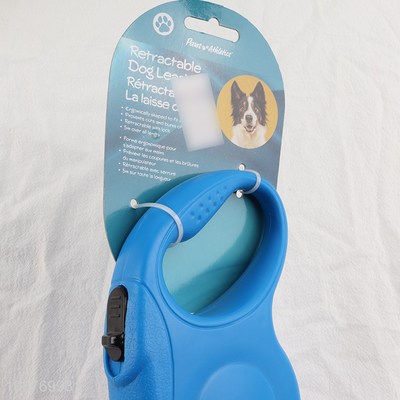 New product 5m retractable auto-lock dog leash