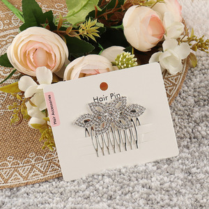 Wholesale crystal side <em>hair</em> <em>comb</em> slide <em>hair</em> clips