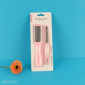 Online wholesale pedicure set foot file nail file