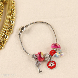 Hot selling charm bead brecelet for women